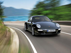 Porsche 911 Black Edition. Вид спереди Porsche 911 Black Edition. Вид спереди