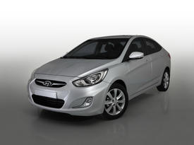 Hyundai Solaris. Вид спереди Hyundai Solaris. Вид спереди