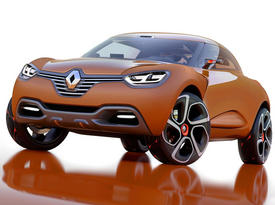 Renault Captur Concept. Перед-бок Renault Captur Concept. Перед-бок