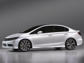Honda Civic Concept. Левый бок Honda Civic Concept. Левый бок
