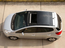 Kia Venga. Вид сверху. Фото Kia Kia Venga. Вид сверху. Фото Kia