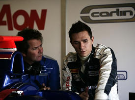 Михаил Алешин, пилот команды Carlin Motorsport Михаил Алешин, пилот команды Carlin Motorsport