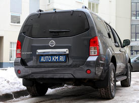 Nissan Pathfinder. Вид сзади Nissan Pathfinder. Вид сзади