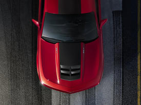 Chevrolet Camaro ZL1. Вид сверху Chevrolet Camaro ZL1. Вид сверху