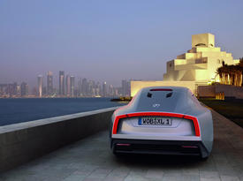 Volkswagen XL1. Зад-фронт Volkswagen XL1. Зад-фронт