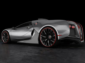 Новый Bugatti Veyron. Зад-бок Новый Bugatti Veyron. Зад-бок