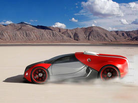 Новый Bugatti Veyron. Динамика Новый Bugatti Veyron. Динамика