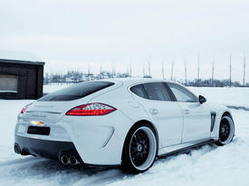 Porsche Panamera Moby Dick by Edo Competition. Зад-бок Porsche Panamera Moby Dick by Edo Competition. Зад-бок