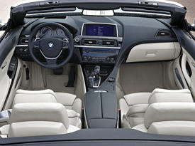 BMW 650i Convertible. Салон BMW 650i Convertible. Салон