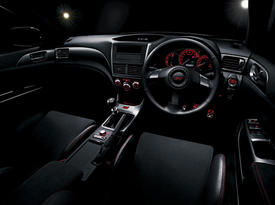 Subaru WRX STI tS. Салон. Фото Subaru