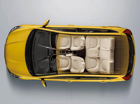 Hyundai Verna Hatchback. Вид сверху. Фото Hyundai
