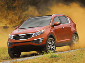 Kia Sportage. Вид спереди. Фото Kia n Kia Sportage. Вид спереди. Фото Kia