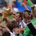 Игроки сборной Германии во время церемонии награждения © РИА Новости, Алексей Фи