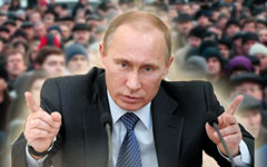 «Народная любовь» к Путину «Народная любовь» к Путину