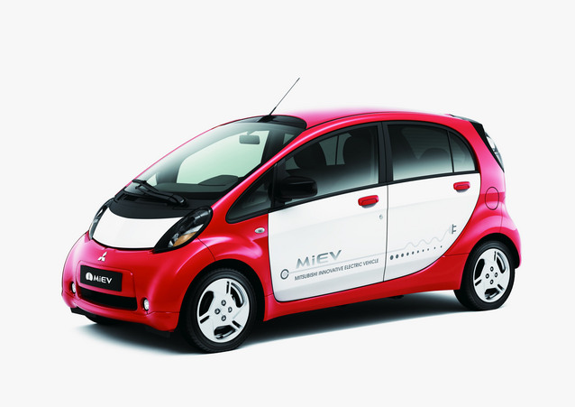 Mitsubishi i-miev. Фото с сайта zf.ro