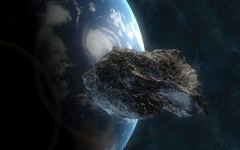 Художественное изображение астероида (фото news.sky.com) Художественное изображение астероида (фото news.sky.com)