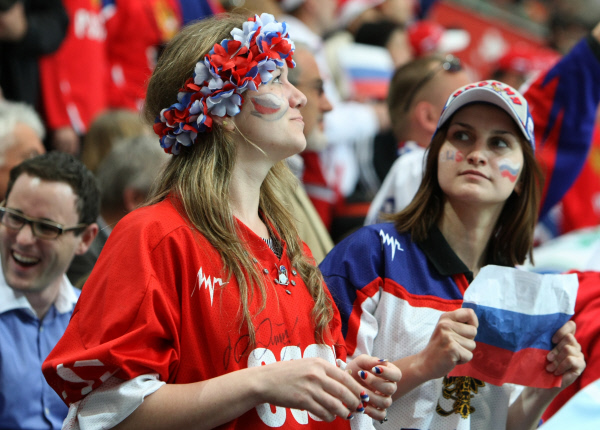Болельщицы сборной России © РИА Новости, Михаил Фомичев Болельщицы сборной России © РИА Новости, Михаил Фомичев