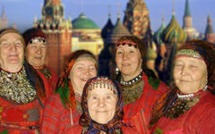 «Бурановские бабушки» в Москве