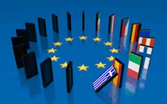 Крах греческой экономики запустит эффект домино Крах греческой экономики запустит эффект домино