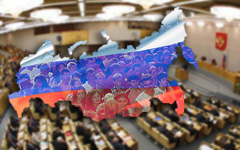 Коллаж © KM.RU Парламентские партии не представляют никого, кроме самих себя