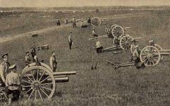 Русская артиллерия Первой мировой войны. Фото с сайта historie.ru