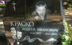 Могила актера. Фото Марины Новиковой с сайта kino-teatr.ru