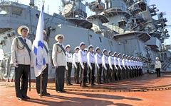 Матросы российского флота в порту Тартус © РИА Новости, Григорий Сысоев Матросы российского флота в порту Тартус © РИА Новости, Григорий Сысоев