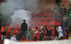 Болельщики на матче «Анжи» © РИА Новости, Виталий Белоусов