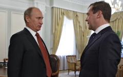 Владимир Путин и Дмитрий Медведев © РИА Новости, Дмитрий Астахов