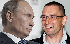 Владимир Путин и Сергей Медведев. Коллаж © KM.RU Владимир Путин и Сергей Медведев. Коллаж © KM.RU