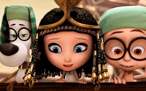 Кадр из мультфильма «Приключения Пибоди и Шермана»