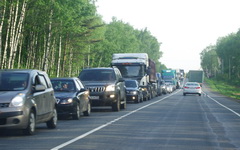 Затор на дороге © KM.RU, Кирилл Савченко Затор на дороге © KM.RU, Кирилл Савченко