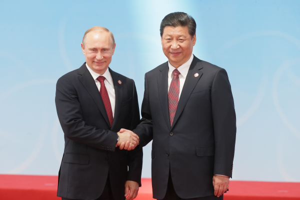 Президент России Владимир Путин и председатель Китайской народной республики Си Цзиньпин© РИА Новости, Михаил Метцель