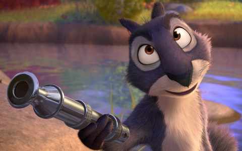 Кадр из мультфильма «Реальная белка»