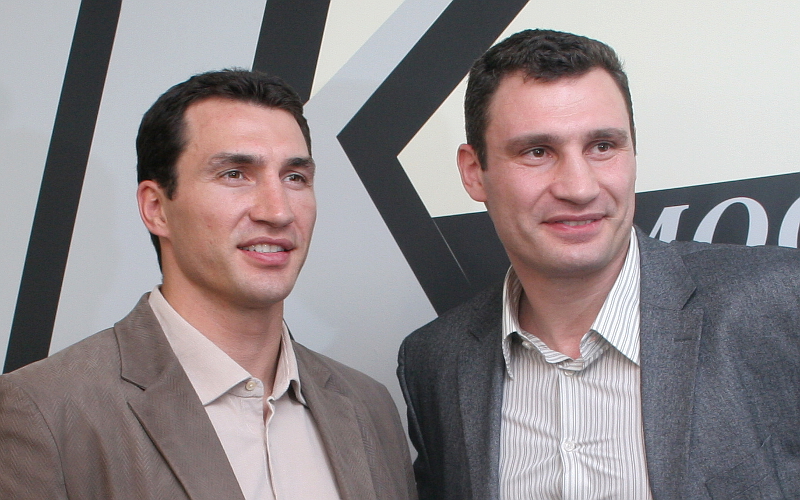 Братья Кличко © KM.RU Братья Кличко © KM.RU