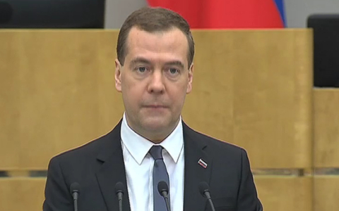 Дмитрий Медведев. Кадр видео с сайта government.ru Дмитрий Медведев. Кадр видео с сайта government.ru