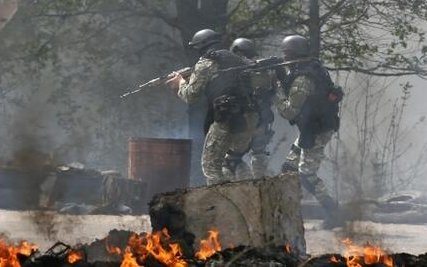 Славянск. Фото пользователя Твиттер ‏@sernaum