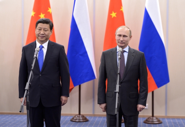 Президент России Владимир Путин и председатель КНР Си Цзиньпинь © РИА Новости, Алексей Никольский