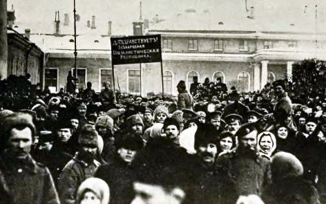Мартовские демонстрации 1917 года на Невском проспекте. Фото Jones Stinton с сайта archive.org Мартовские демонстрации 1917 года на Невском проспекте. Фото Jones Stinton с сай