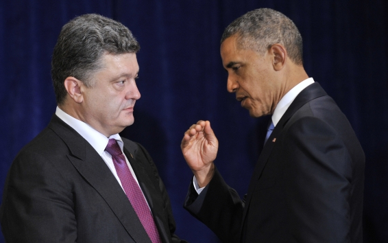 Петр Порошенко и Барак Обама © РИА Новости, Николай Лазаренко Петр Порошенко и Барак Обама © РИА Новости, Николай Лазаренко