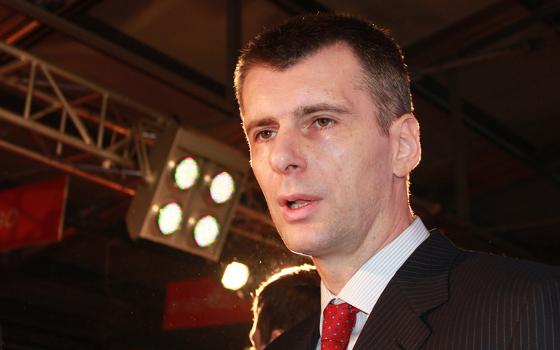 Михаил Прохоров © KM.RU, Диляра Багаутдинова Михаил Прохоров © KM.RU, Диляра Багаутдинова