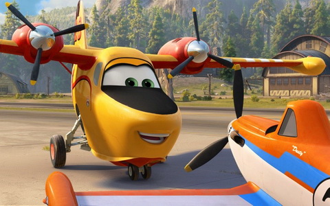 Кадр из мультфильма «Самолеты: Огонь и вода»