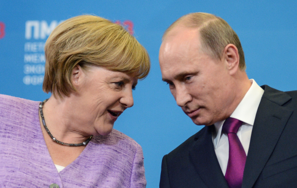 Владимир Путин и Ангела Меркель © РИА Новости, Владимир Астапкович