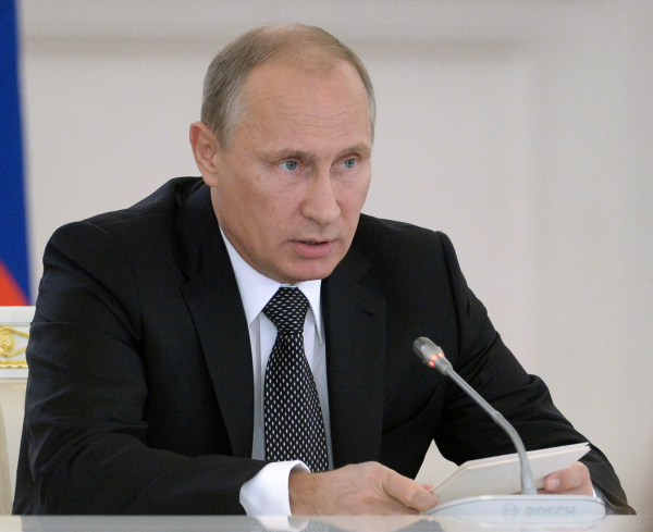 Президент России Владимир Путин на заседании Государственного совета РФ в Кремле © РИА Новости, Алексей Никольский