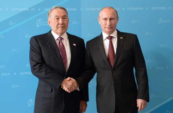Владимир Путин и Нурсултан Назарбае © РИА Новости, Алексей Никольский