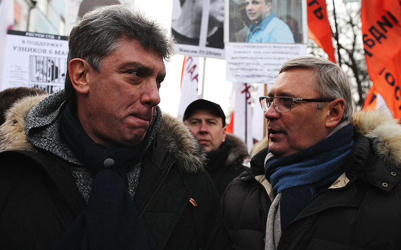 Борис Немцов и Михаил Касьянов © KM.RU, Алексей Белкин Борис Немцов и Михаил Касьянов © KM.RU, Алексей Белкин