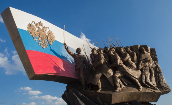 Памятник героям, павшим в годы Первой мировой войны, на Поклонной горе в Москве © РИА Новости, Сергей Гунеев