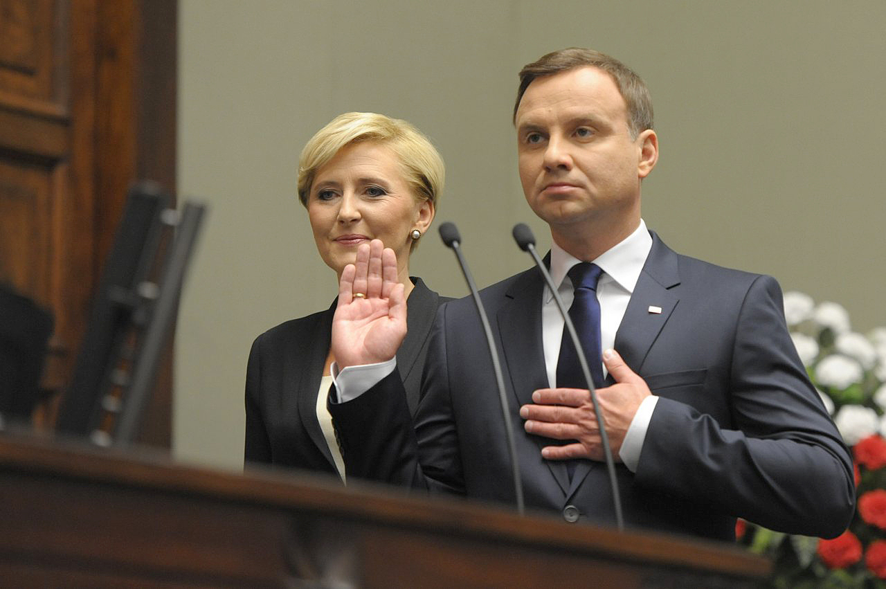 Президент Польши Анджей Дуда. Фото с сайта prezydent.pl
