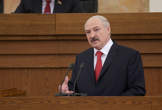 Президент Республики Беларусь Александр Лукашенко обратился с ежегодным Посланием к белорусскому народу и Национальному собранию. Фото с сайта president.gov.by