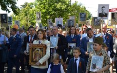 Наталья Поклонская на шествии «Бессмертный полк». Фото с официального сайта прокуратуры Крыма